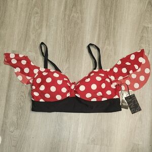 Torrid Disney  Off-Shoulder Swim Top